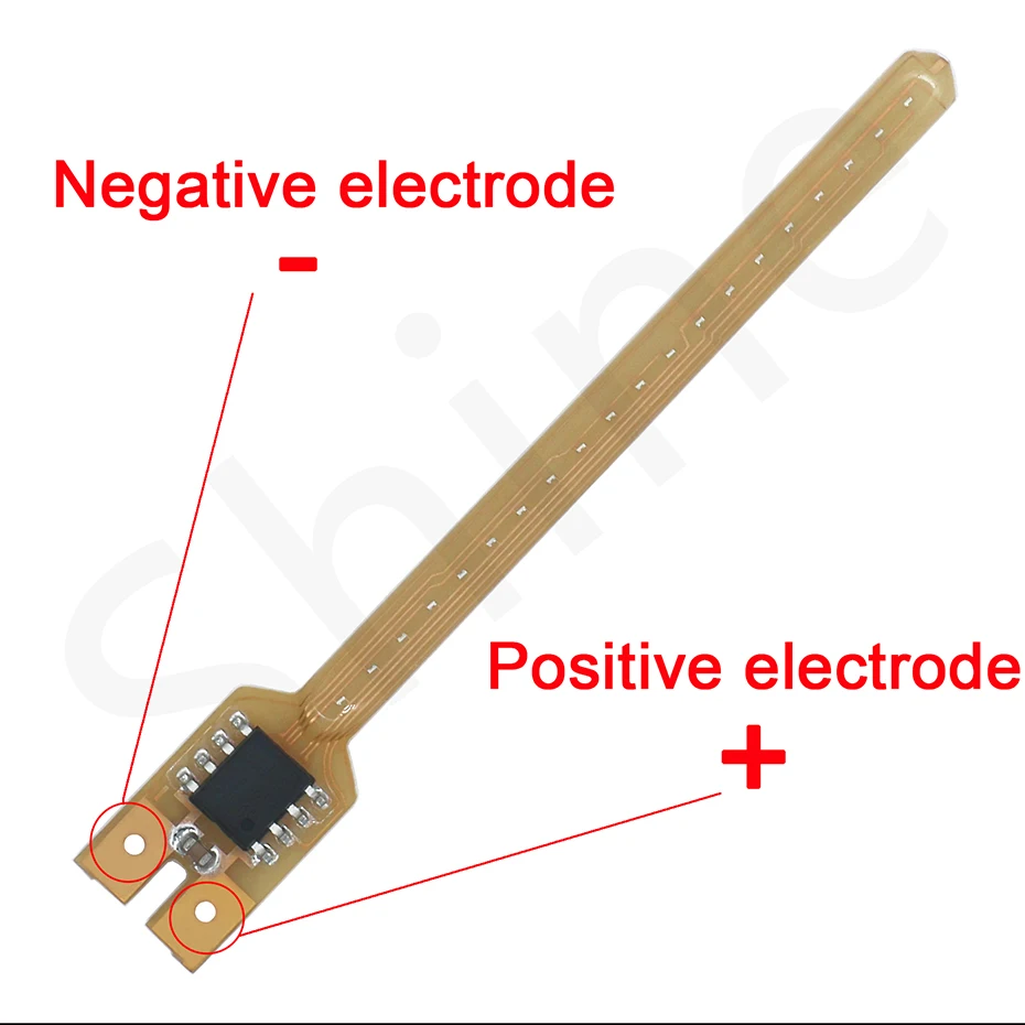 Description Picture 3 of item4 Modes DC3V LED COB Meteor Shower Flowing Water Lamp 58mm LED Filament Diode Lamp Parts Incandescent Light Accessories DIY