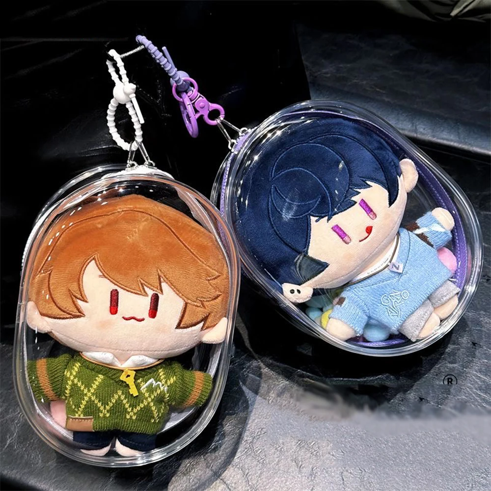 Clear Doll Outdoor Bag Mystery Box Display Storage Bags Dust-Proof Organizer Pouches Plush Cotten Doll Storage Bag 15/20cm disc storage bag,ziplock storage bag