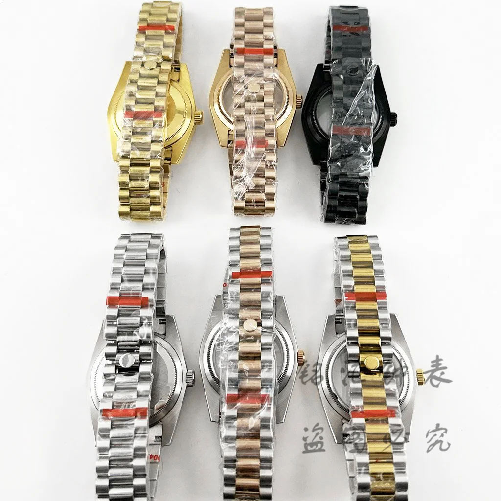 Fluted Curved High-Quality Waterproof Sapphire Watch Bracelet