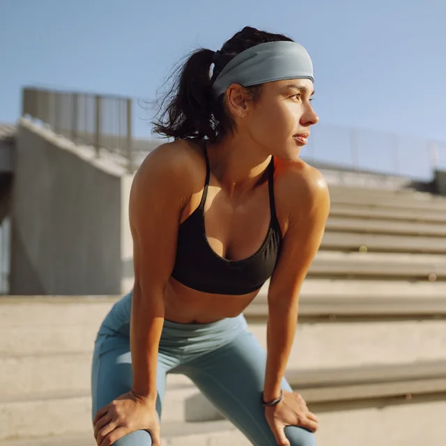 Sports sweat-absorbent headband, running, fitness forehead protector, headband, headband, new basketball men's and women's sprin 4