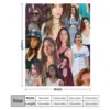 Aubrey Plaza collage Throw Blanket Sofas Sleeping Bag Kid'S Blankets 6