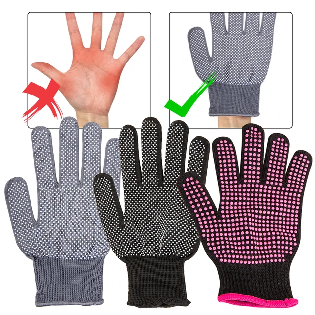 Heat Resistant Glove With Silicone Bumps Professional Heat Proof