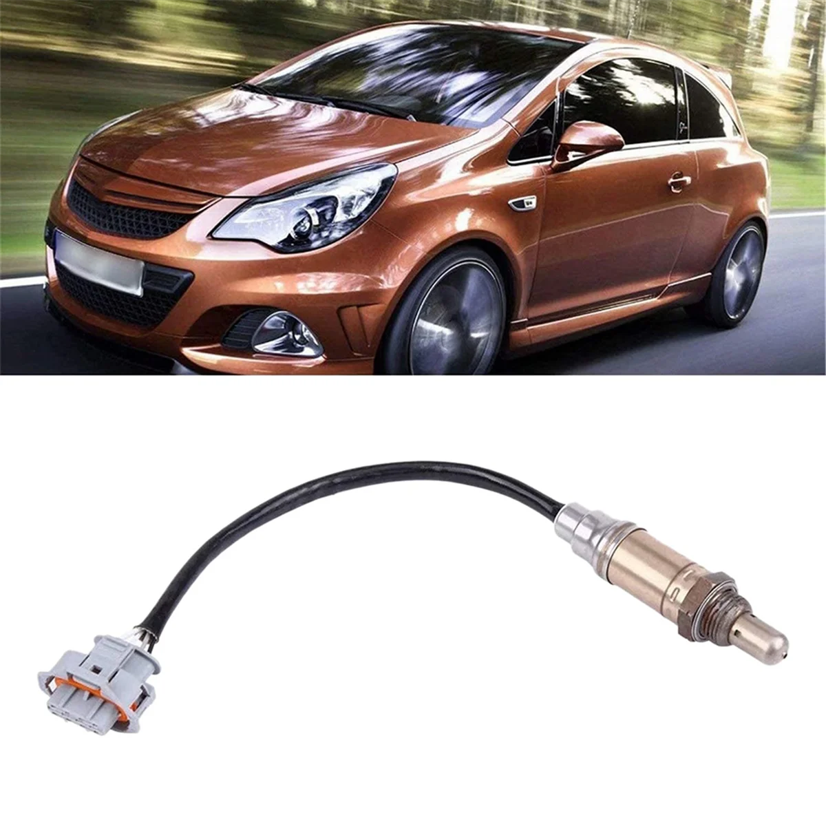 Lambda Probe Oxygen O2 Sensor 0258005291 for Opel Vauxhall Astra G Corsa C Meriva A Vectra C Zafira A 1.4L 1.6L 96-05
