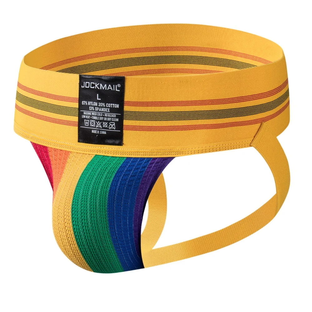 

Ultra-wide Belt Sexy Men's Jockstrap Athletic Supporter,3" Waistband Men Gym Workout Jock Strap Brief Underwear G String Thongs