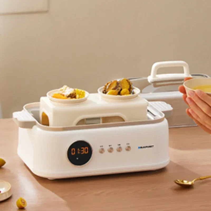 Brand-new Stainless Steel Electric Steamer Steamer Stew Pot Multi-functional Household Water-proof Stew Pot Automatic Reservatio
