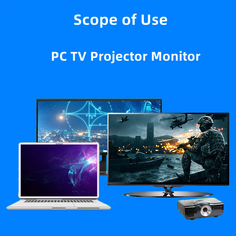 DP1.4 수-수 케이블 디스플레이 포트, HD 수-수 어댑터 케이블, 모니터 프로젝터 TV용 동적 HDR 오디오 비주얼 동기화, 8K60Hz