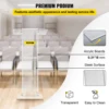 VEVOR Acrylic Podium 45in Tall Plexiglass Podium 47.5in School Table Acrylic Pulpits for Churches with 8 mm Thick Acrylic Board 3