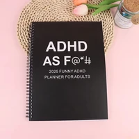 2025 Funny ADHD Planner For Adults:12 Month Family Calendar 2025, Personalized Family Monthly Calendar Planner 2