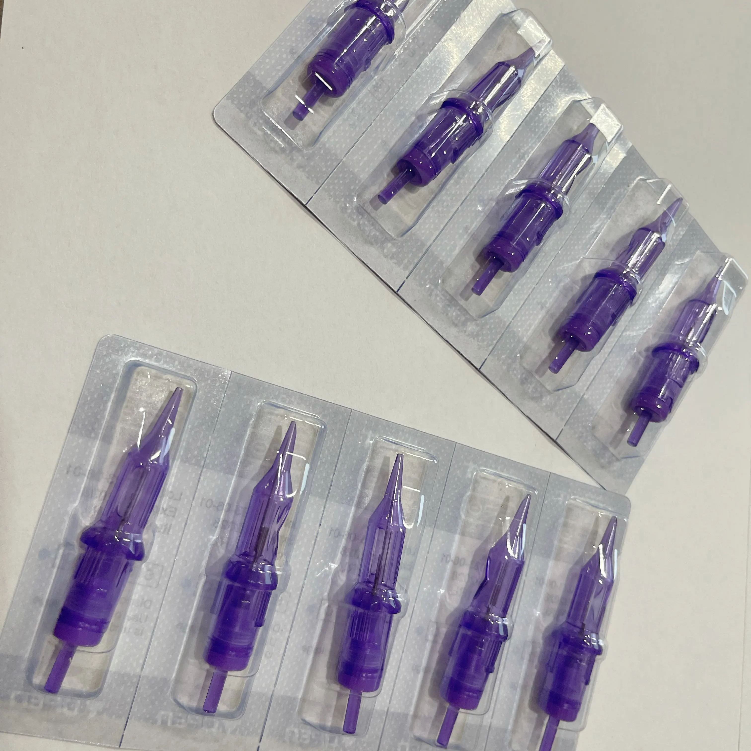 

MAST PRO10PCS RL Tattoo Cartridge Needles Permanent Makeup Machine Pen Disposable Sterile Round Liner Body acupuncture