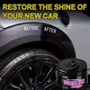Universal Leather and Plastic Repair Polishing Wax - Automotive interior reconditioning cream for leather/plastic/rubber care 4