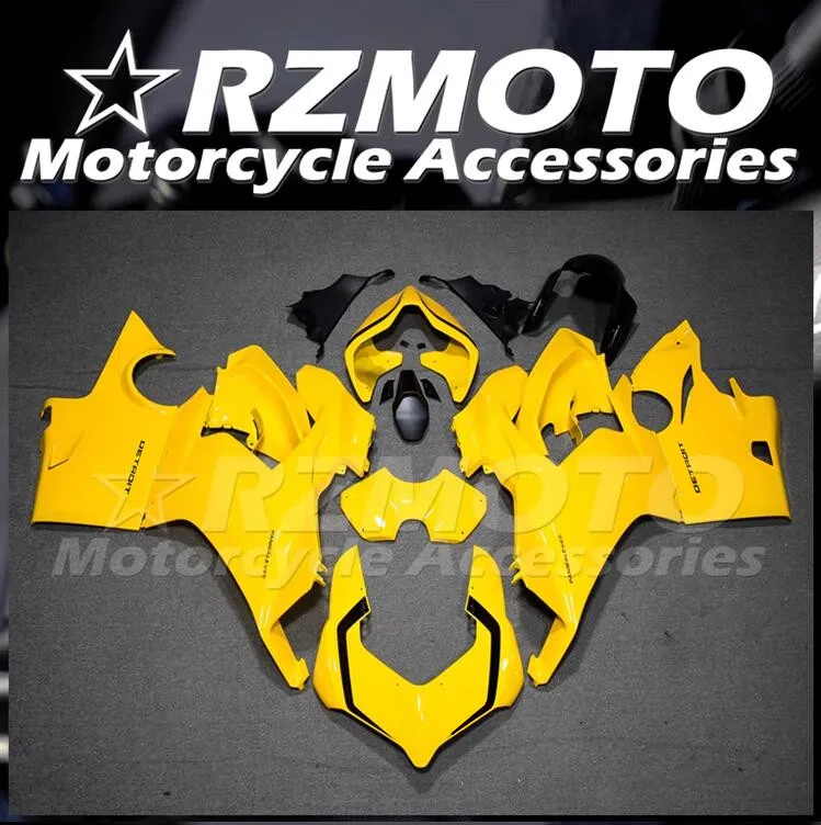 

New ABS Whole Fairings Fit For DUCATI V4 PANIGALE V4s 2017 2018 2019 17 18 19 Bodywork Set Custom Yellow