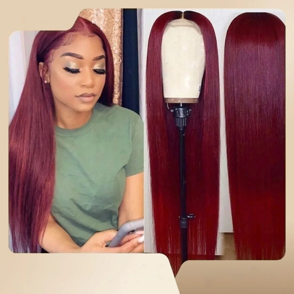 

About 70CM European and American New Fashion Wig Women's Long Straight Hair Chemical Fiber Wig Head Cover
