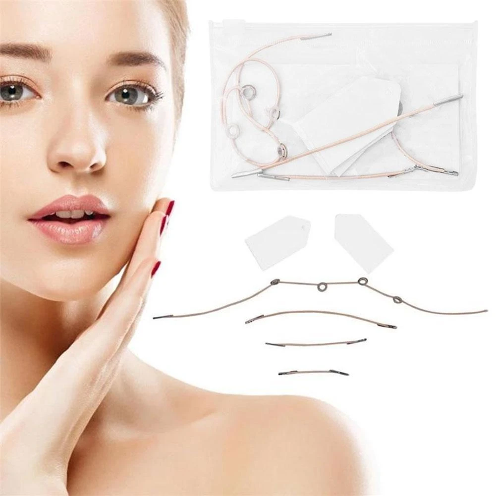 16/20/40pcs Face Neck Line Invisible Lift Tape Vshaped Face Anti