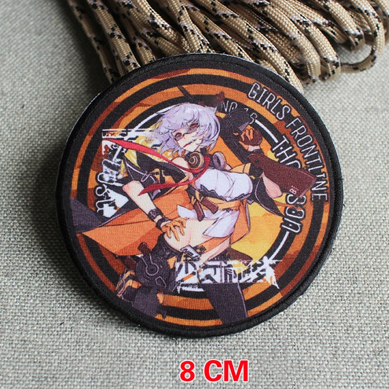 New Anime Girls Frontline UMP9 Actical Patch Embroidered Badge