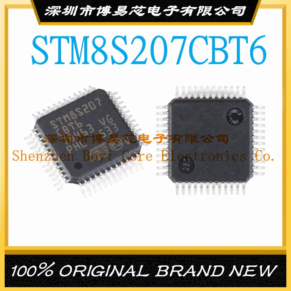 STM8S207CBT6 Package LQFP48 Brand new original authentic microcontroller IC chip