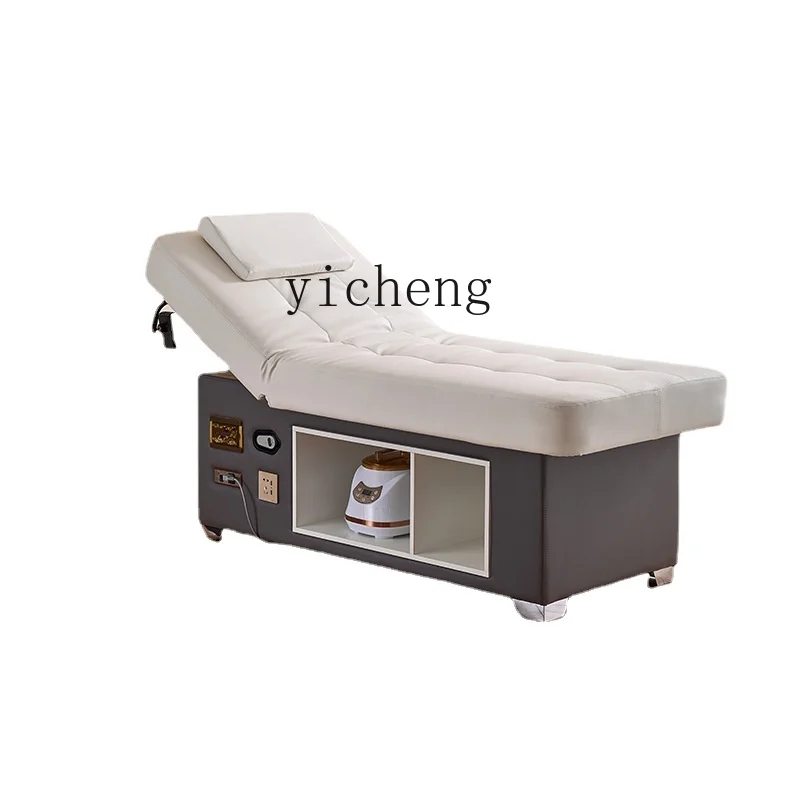 

Zc Multi-Functional Electric Beauty Bed Spa Beauty Salon Physiotherapy Massage Couch Tattoo Embroidery Body Lotion Bed