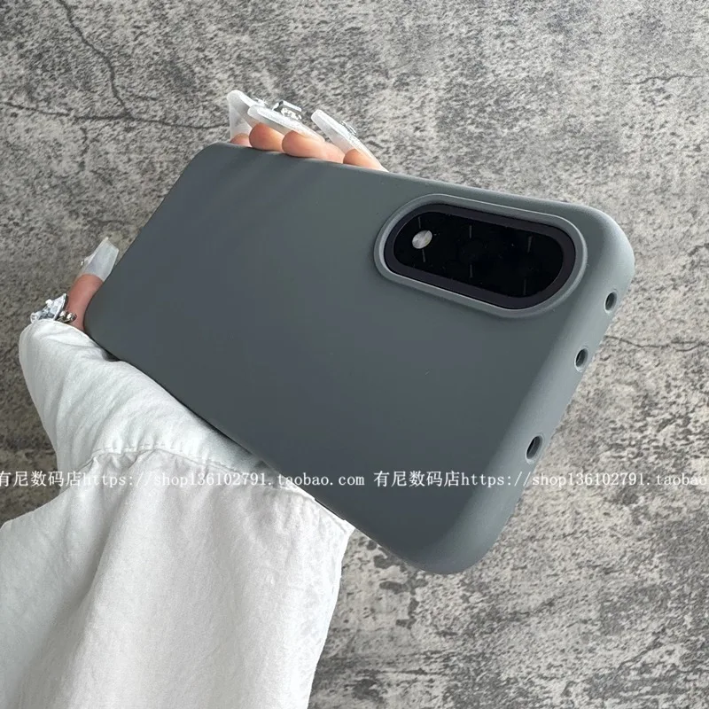 Premium Liquid Silicone Shockproof Back Cover with Smooth Microfiber Lining