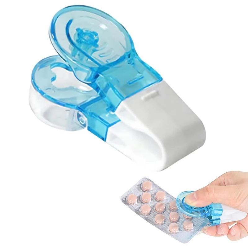 

Portable Pill Taker, Pill Dispenser Tablet Carrier, Portable Pill Taker Remover, Pill Cutter For Small Pills