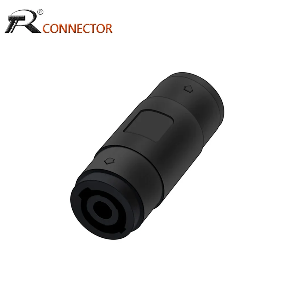 4Pins/Pole Female to Female Speakon Coupler Adapter Audio Cable Connector 1pc wire connector terminals wire connector connector adapter electrical connectors electrical connector cable adapter cable connector speaker terminal connector audio jack adapter audio av adapter rf connector adapter antenna cable adapter