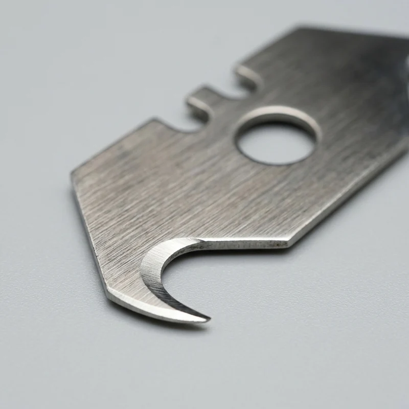 SK5 혼 블레이드 0.6mm 두께의 고강도 절단 칼 가죽, 카펫, 판지 상자, 종이, 벽, 비닐 절단용 날카로운 칼날