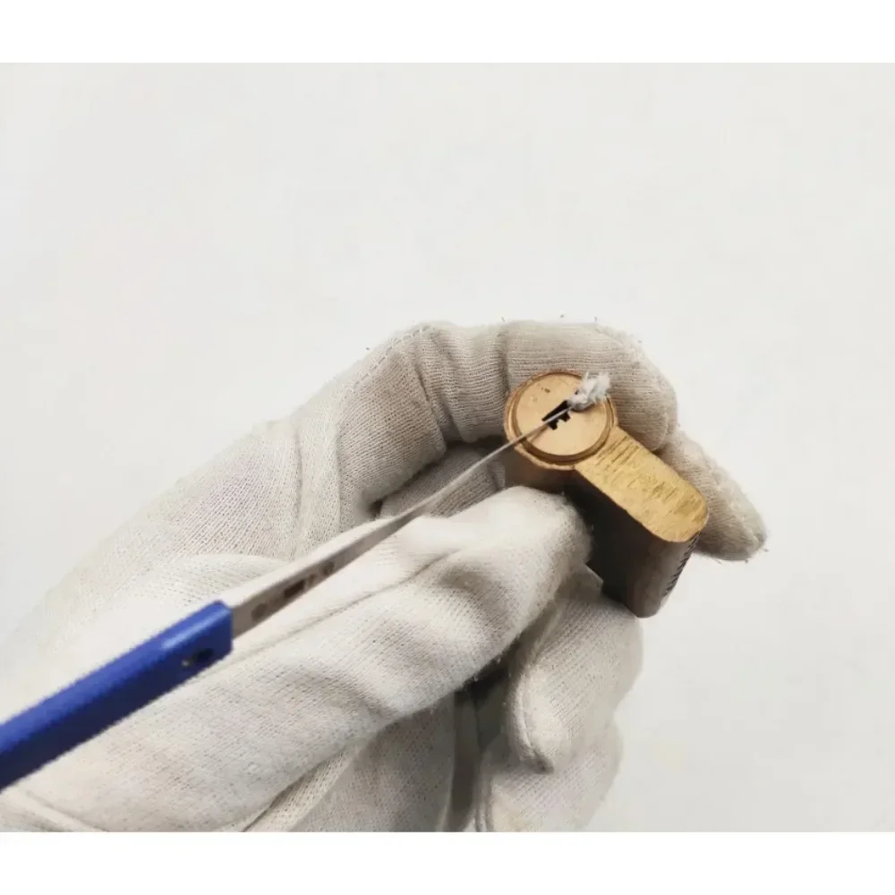 Multifunktionales Schlosserwerkzeug-Set: Lockpicks, Vorhängeschloss-Reparatur, Gebrochener Schlüssel Entfernen & Tür-/Kombinationsschloss Öffner-Set – Detail 5