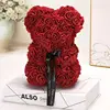 10in Rose Flower Teddy Bear with or without Box Perfect Valentines Day 6