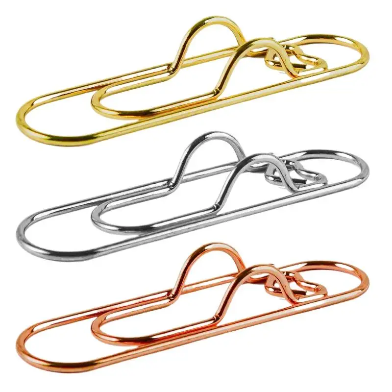 5pcs 다기능 펜 클립 펜 걸이형 러브 페이퍼 클립 펜 버튼 노트북 핀 액세서리 고정식 펜 클립