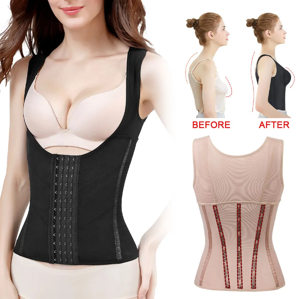 

Corset Top Slimming Girdle Woman Belly Sheath Postpartum Recovery Shapewear Waist Body Shaper Underwear Posture Correction Vest