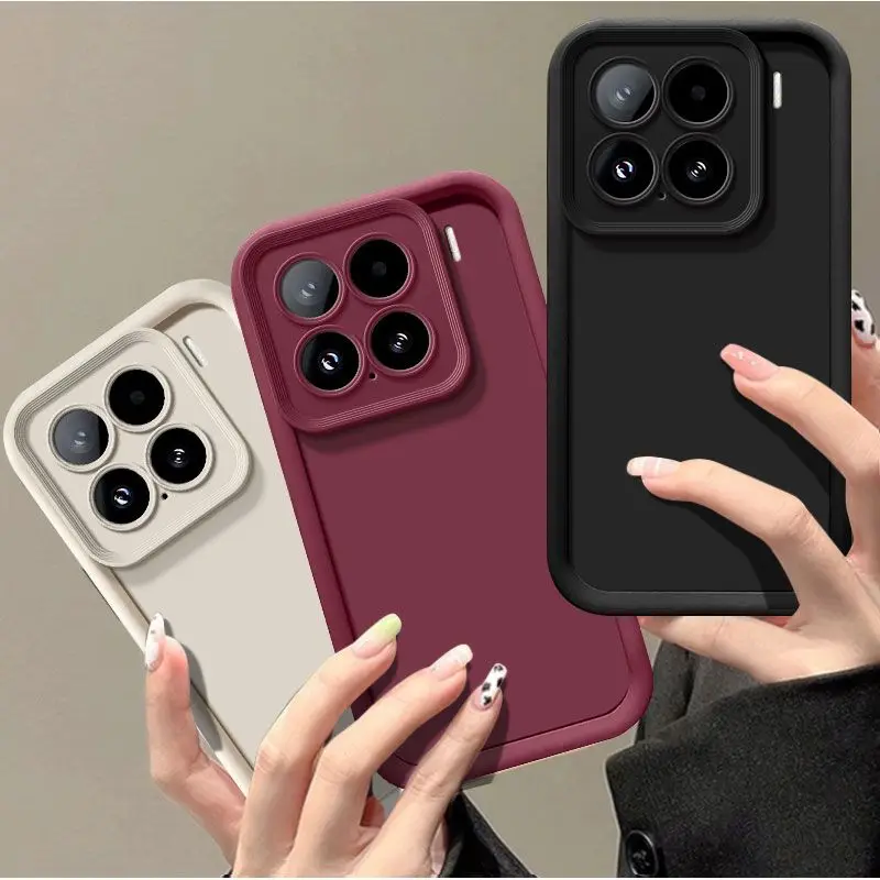 Für Xiaomi 15T Pro Fall Xiaomi Mi 15T Telefon Fall Xiaomi 15 15s Pro Mi 14T 13T Pro Mi 14 13 15T Pro Stoßfest Matte Zurück Abdeckung