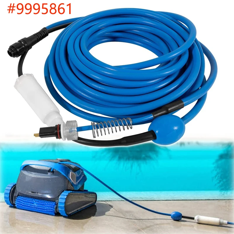 

9995861 DIY 60FT Swivel Cable 2 Wire Fit for Dolphin Pool Cleaners Nautilus, Primal X3, DX3S, Orion, M3, Saturn (Old), Quest,Etc