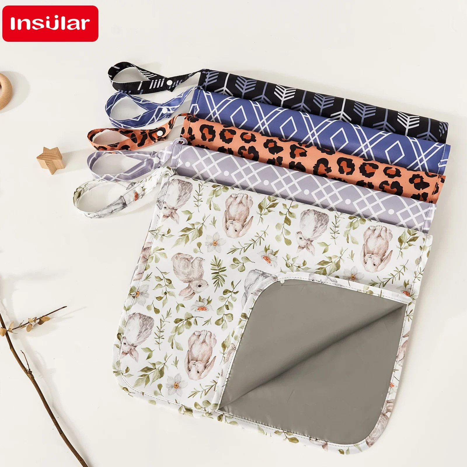 Foldable Baby Diaper Changing Pad Waterproof Newborn Diaper Pad Portable Toddler Changing Table Durable Baby Sheet