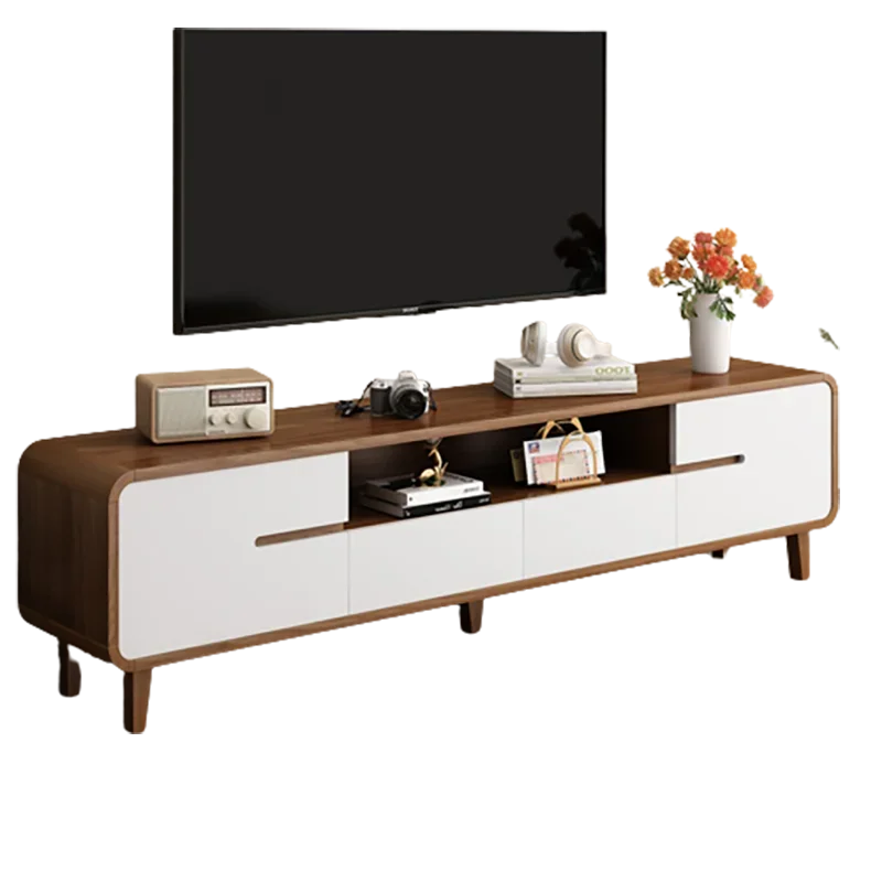 

Light Wood Tv Stand Cabinet Storage Drawers Modern Simple Tv Stand Cabinet Home Luxury Muebles