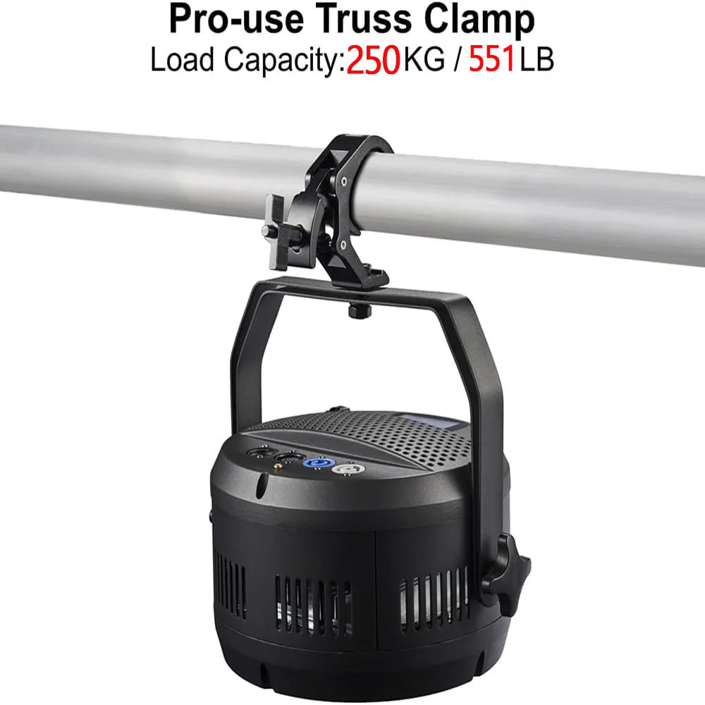1/4pcs Heavy Duty Clamp Hooks Adjustable stage Lamp Hooks Aluminum Premium Pro Truss Clamps for Use on 35mm-68mm Trusses 250 KG stage light hook