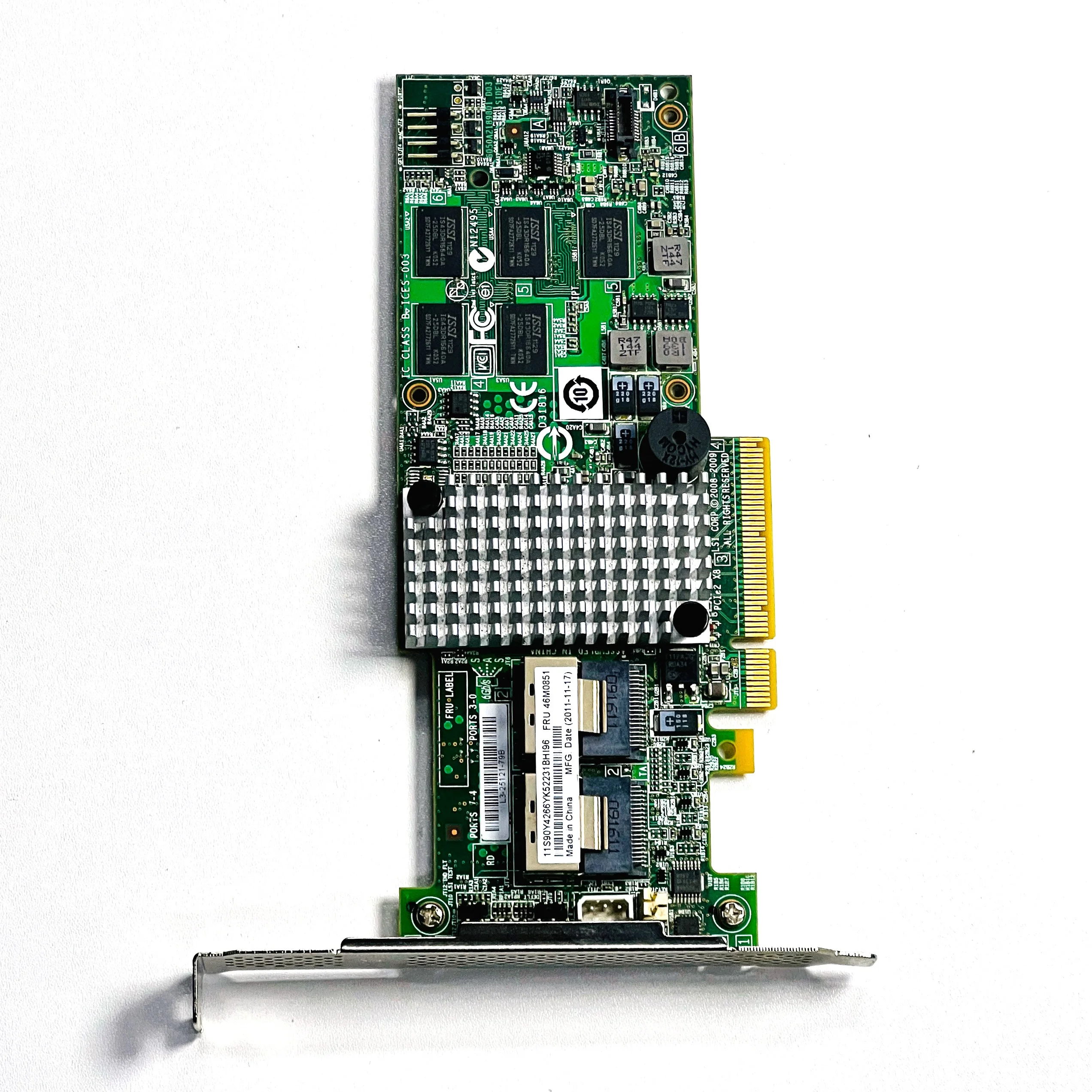 스마트 어레이 카드 RAID 컨트롤러, IBM M5015 메가레이드 9260 To 8i SATA / SAS 컨트롤러 RAID 6G PCIe X8 (LSI 46M0851용)