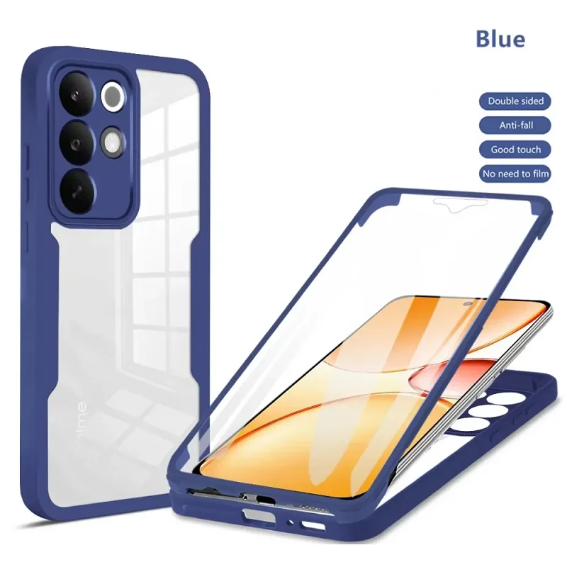 360° Protection Cover with Double-Sided Front Film Screen Protector