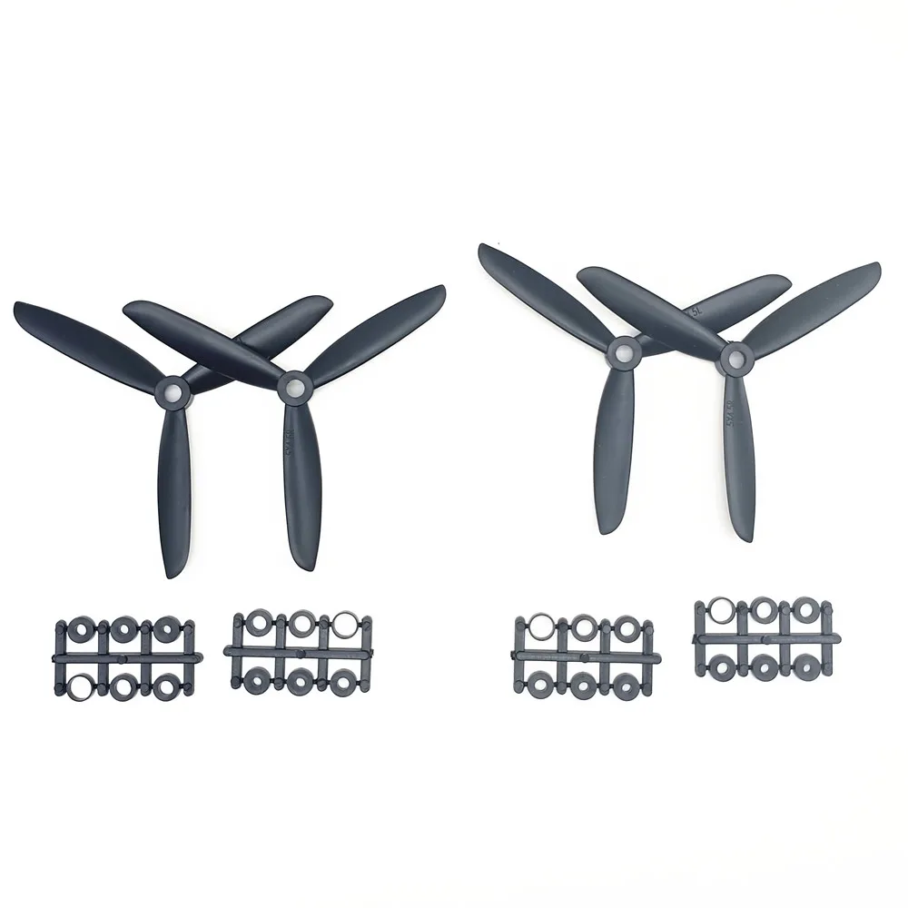 Hélices 5045 3 pales pour drone - Lot de 2 ou 4 pièces