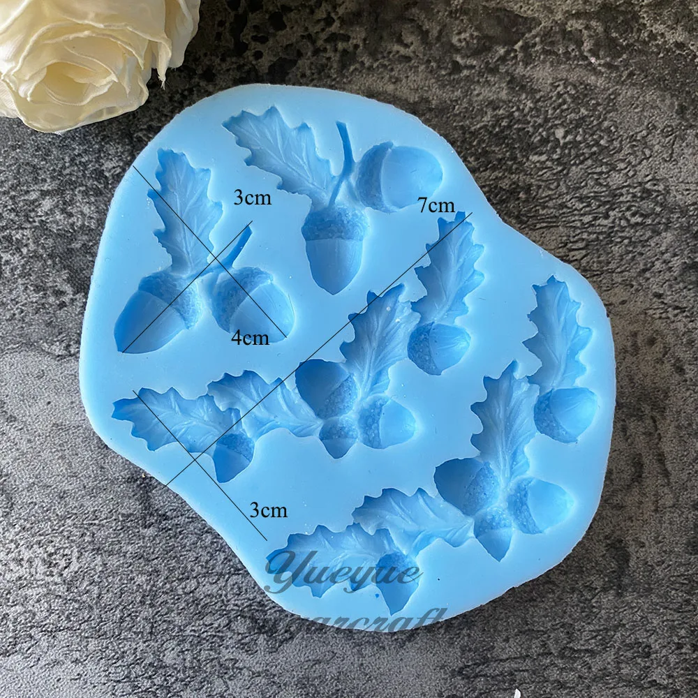 Description Picture 6 of itemNut Fruit silicone cake mold fondant molds cake decorating tools chocolate gumpaste mold fondant tools soap mold Christmas