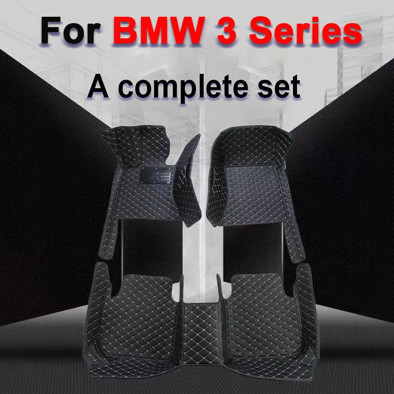 

Автомобильные напольные коврики для BMW 3 серии GT Gran Tour F34 2013 ~ 2018, защитный коврик, роскошный кожаный коврик, набор ковров, автомобильные аксессуары
