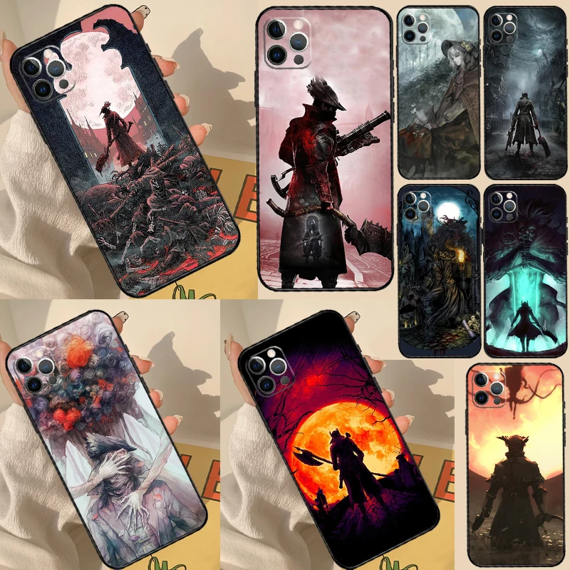 Bloodborne & Dark Souls Themed Protective Phone Case Cover