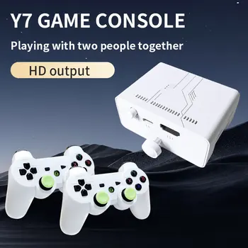 Coopreme Y7 Super TV Game Box HD Output Joystick Dual Controller Fighting Home X7 Game Console PSP 10000+ Gaming 1