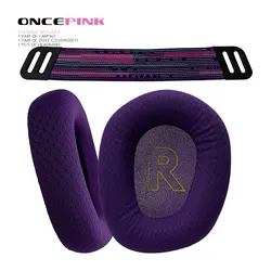 Premium Replacement Cushion Earpads with Headband Padding - Oncepink (And band type6)