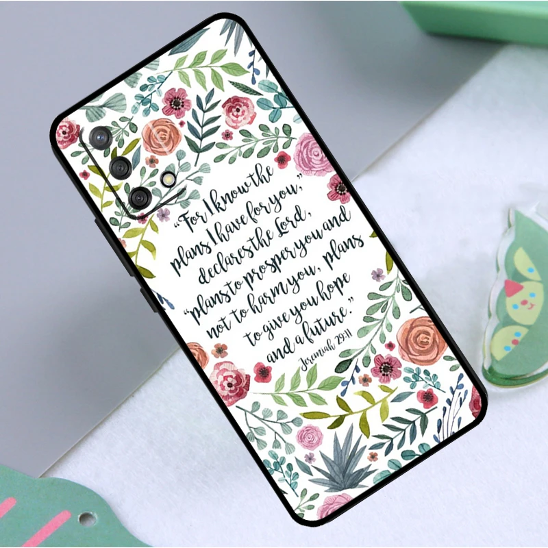 Inspirational Bible Verse Phone Case Cover