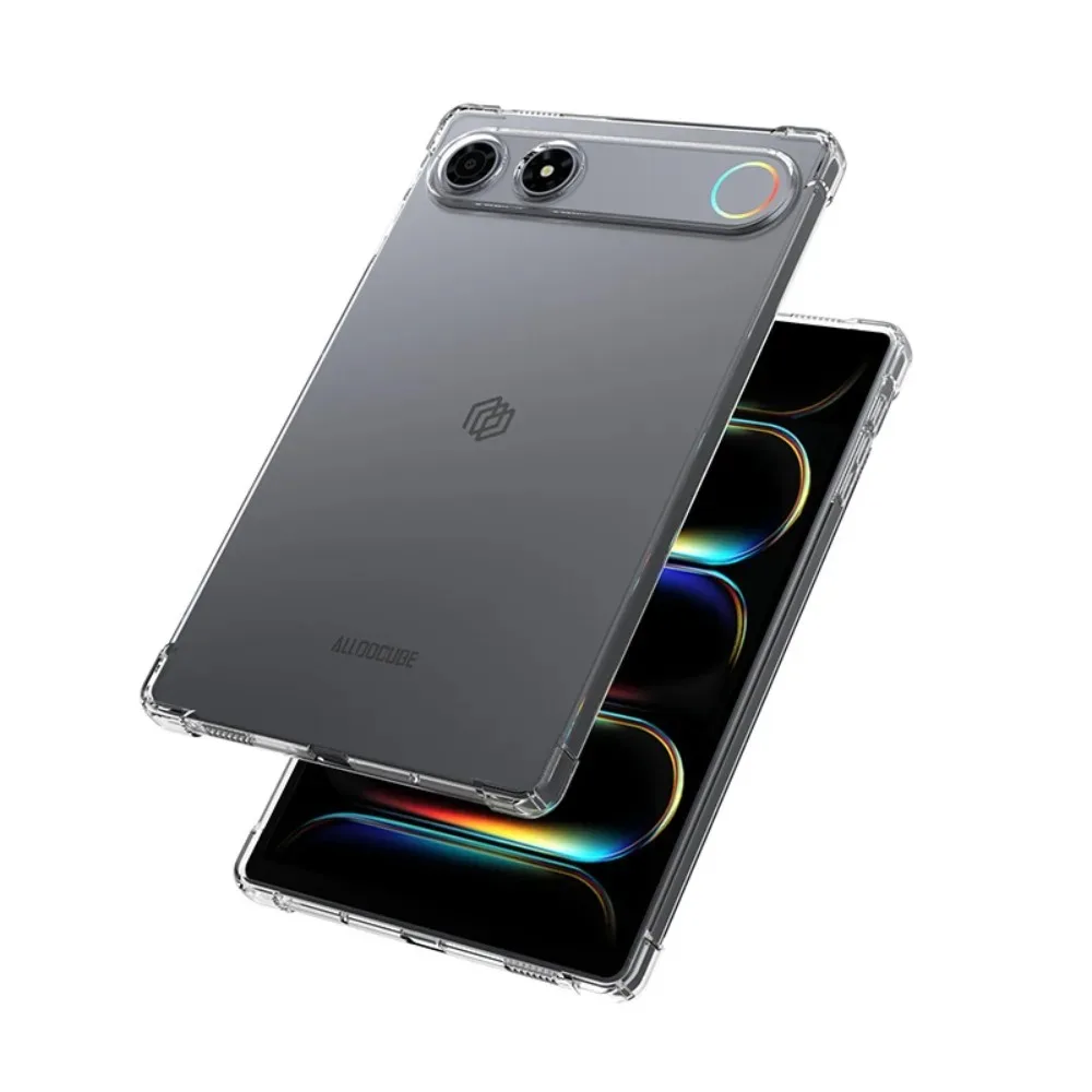 Ultra Slim Shockproof Protective Tablet Case with Clear TPU Back and Airbag Cushioning