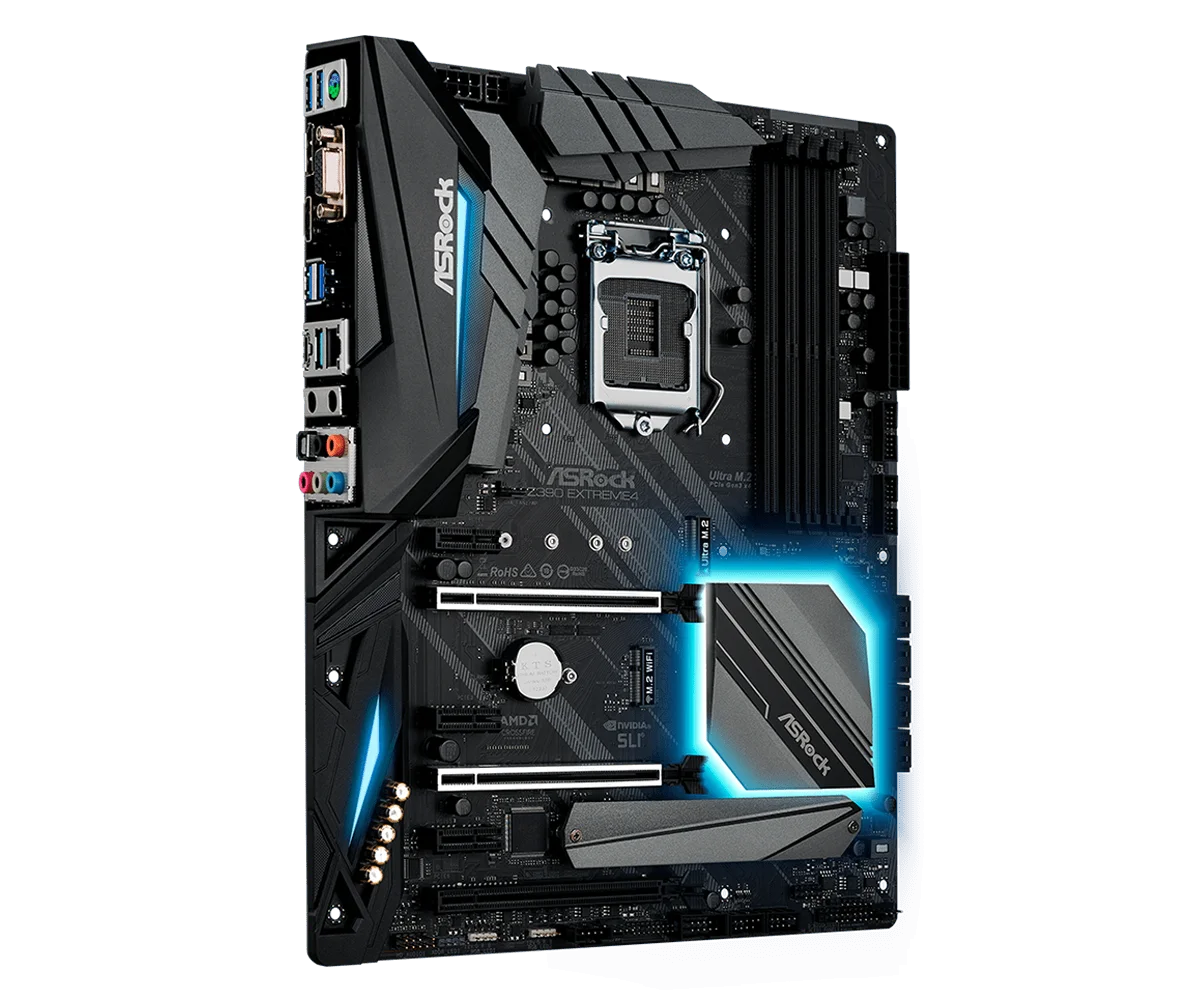 Used Asrock Z390 Extreme4 Original Desktop 1151 Motherboard Z390 