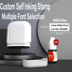 Customized Name Stamp 【Free ink】Paints Personal Student Child Baby Engraved Waterproof Non-fading Kindergarten Cartoon Clothing