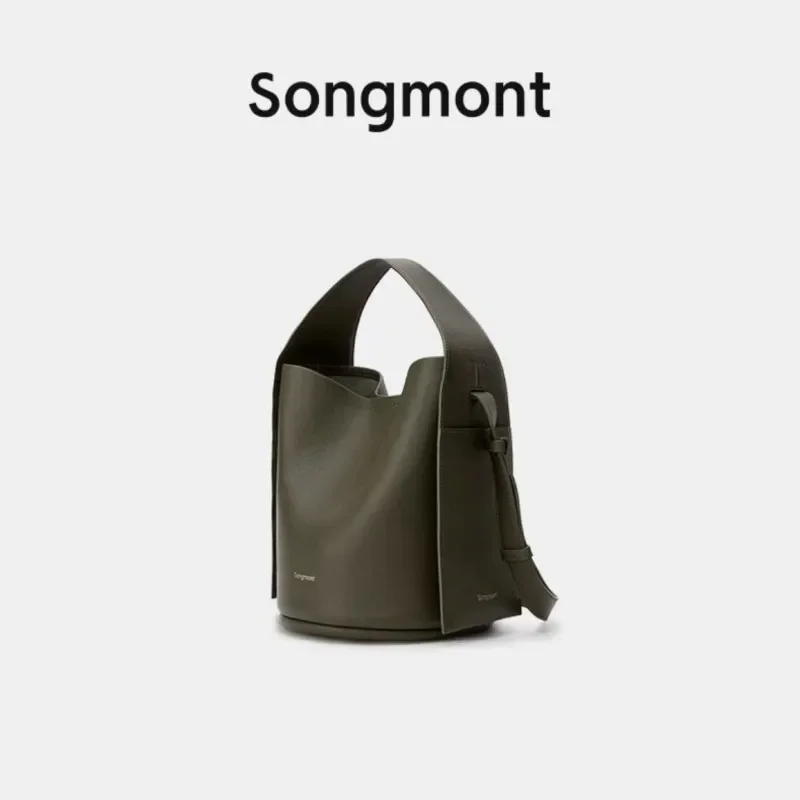 songmont-ear-series-bucket-bag-single-shoulder-handheld-crossbody-large-capacity-design-sense-european-and-american-retro-style