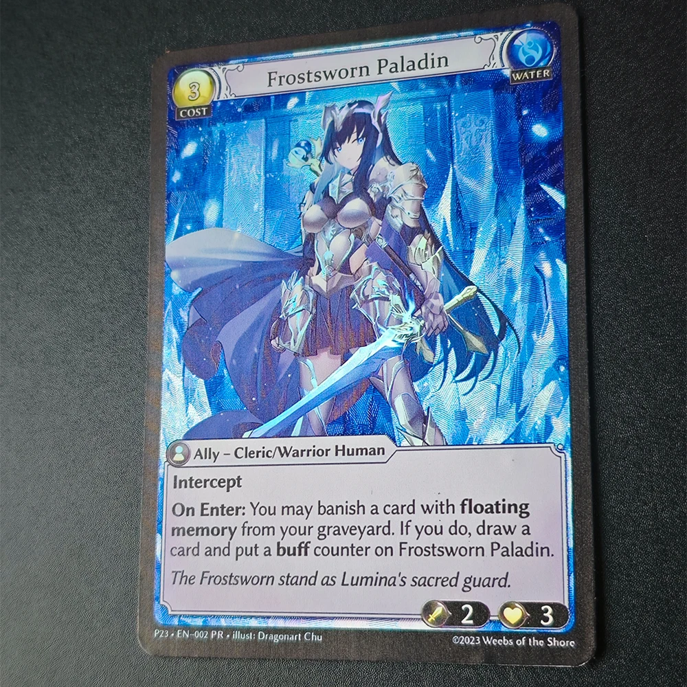 その他 grand archive Frostsworn Paladin foil Grand ArchiveTCG『Frostsworn Paladin』Dawn of Ash