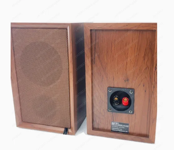 Passive Speaker 10W-50W 4 ohm 90dB British retro four-inch bookshelf box front surround amplifier speaker XLR input
