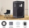 Full Size Steam Sauna Set, Whole Body Large Space Home Spa With 4L Steamer  4L 1500W EU US AU UK Plug for Relaxation Detox 4