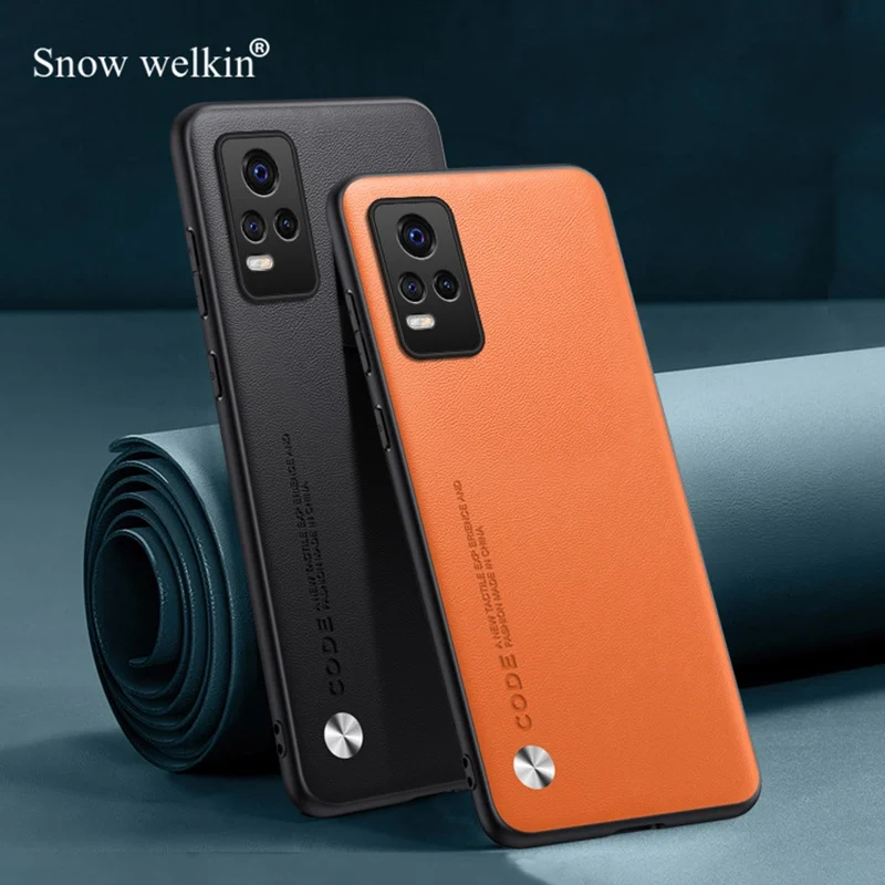 Premium Luxury PU Leather Shockproof Silicone Phone Case Cover